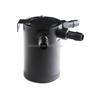 Dtouch evrensel alüminyum <span class=keywords><strong>3</strong></span>-Port yarış yağ yakalama Can tankı rezervuar hava yağ ayırıcı şaşkın <span class=keywords><strong>2</strong></span> giriş ve 1 çıkış - Product Image 2