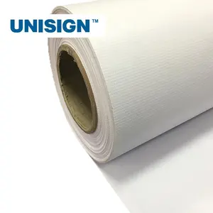 Unisign 510gsm lamine PVC esnek afiş Frontlit rulo afiş esnek kumaş için reklam panosu