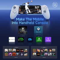 Manette de jeu mobile sans fil EasySMX M15 Type-C à connexion directe, clés entièrement mécaniques, vitesse réglable de 0 à 6