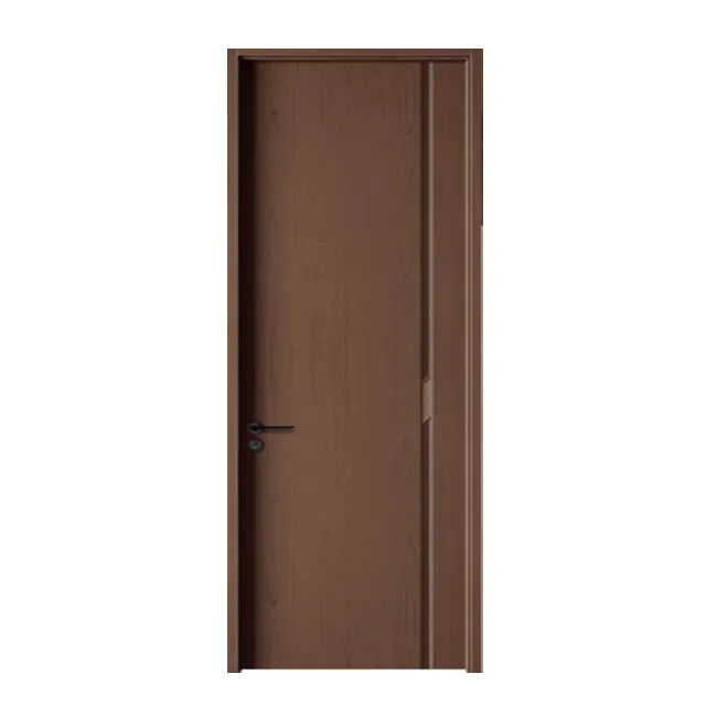 गर्म बिक्री आंतरिक ठोस लकड़ी के दरवाजे डिजाइन बेडरूम लकड़ी के दरवाजे कमरे के लिए लकड़ी के दरवाजे
