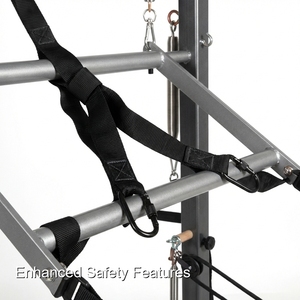 Reformer Pilates pieghevole in lega di alluminio Shandong Pilates Supply, macchina <span class=keywords><strong>per</strong></span> <span class=keywords><strong>esercizi</strong></span> salvaspazio - Product Image 2