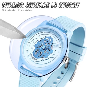 Reloj de Pulsera Ecológico de Plástico Reciclado Ocean Plastic Timer, Unisex, Diseño Hueco, Cuarzo, con Correa de Silicona Suave - Product Image 2
