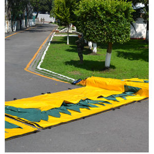 Barrière d'eau auto-gonflante en <span class=keywords><strong>PVC</strong></span>, rapide et portable, 360 pouces de long x 20 pouces de large, pour le déviation des inondations dans les rivières - Product Image 3