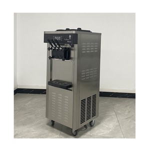 เครื่องทำไอศกรีมสามรสชาติโต๊ะขนมขบเคี้ยวเชิงพาณิชย์เครื่องทำไอศครีมขนาดเล็กพกพาสะดวกใช้ในบ้าน - Product Image 5