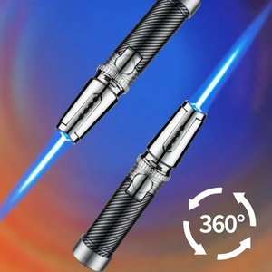 BBQ xì gà máy bay phản lực lớn ngọn lửa ngọn lửa ngọn đuốc ngoài trời cắm trại nhẹ hơn Mans công cụ cho nến, BBQ, Pháo Hoa - Product Image 3