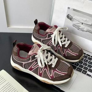 Nouvelle Collection 2026 : Chaussures à Plateforme en Maille pour Femme, Tige Respirante, Baskets de Course Style Rétro Allemand, Chaussures Décontractées Tendance pour le Quotidien - Product Image 1