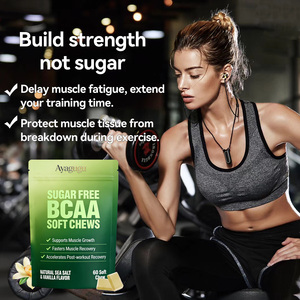 Gomitas Masticables de BCAA Personalizadas, Fórmula OEM, para el Crecimiento Muscular y Aumento de la Resistencia, para Entusiastas del Gimnasio - Product Image 4