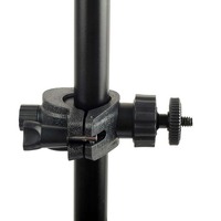 Support de diffusion en direct, trépied de téléphone portable, extension de clip de microphone accessoires de tête fixe