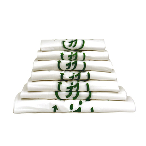 Fabricante personalizado transparente PE plástico para llevar bolsas de compras al por mayor camiseta embalaje listo Stock para promoción - Product Image 5