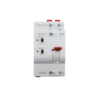 ATS Cb 2P 63A Satu Fasa PC Saklar Transfer Otomatis Daya Ganda Kapasitas Pemutusan 6kA Penggunaan Rumah Tangga Generator Milidetik
