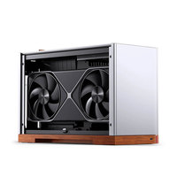 JONSBO T9 ITX Boîtier en aluminium Châssis d'ordinateur pour PC de jeu de bureau Refroidissement industriel avec port USB avant Stock