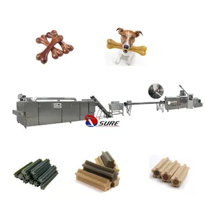 Dog Treats Making Machine Dog Chews Stick Making Machine Dog Chew Production Line