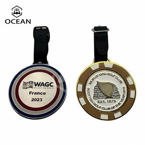 Vari Design personalizzato con ciondoli in metallo tinta unita per <span class=keywords><strong>Golf</strong></span> ID <span class=keywords><strong>Bag</strong></span> <span class=keywords><strong>Tag</strong></span> - Product Image 2