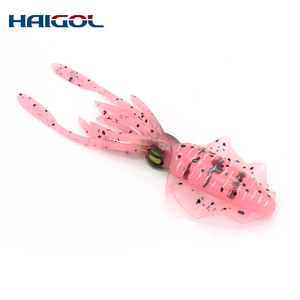 Señuelos de Pesca de Calamar de Goma de Alta Calidad, Señuelos de <span class=keywords><strong>Pulpo</strong></span> para Pesca Vertical, Cebo de Calamar con Barba de 14.5 cm - Product Image 6