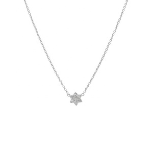 Nuevo Collar con Colgante de Flor Chapado en Oro de 14k, Joyería de Plata de Ley 925, Exquisito, Moderno, Lindo y Pequeño - Product Image 5