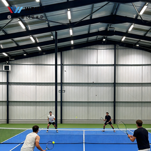 Estructura de Acero Resistente para Instalaciones Deportivas de Tenis, Alta Resistencia al Viento, Instalación Rápida, Estándar ASTM A36, Estructura de Alta Resistencia - Product Image 1