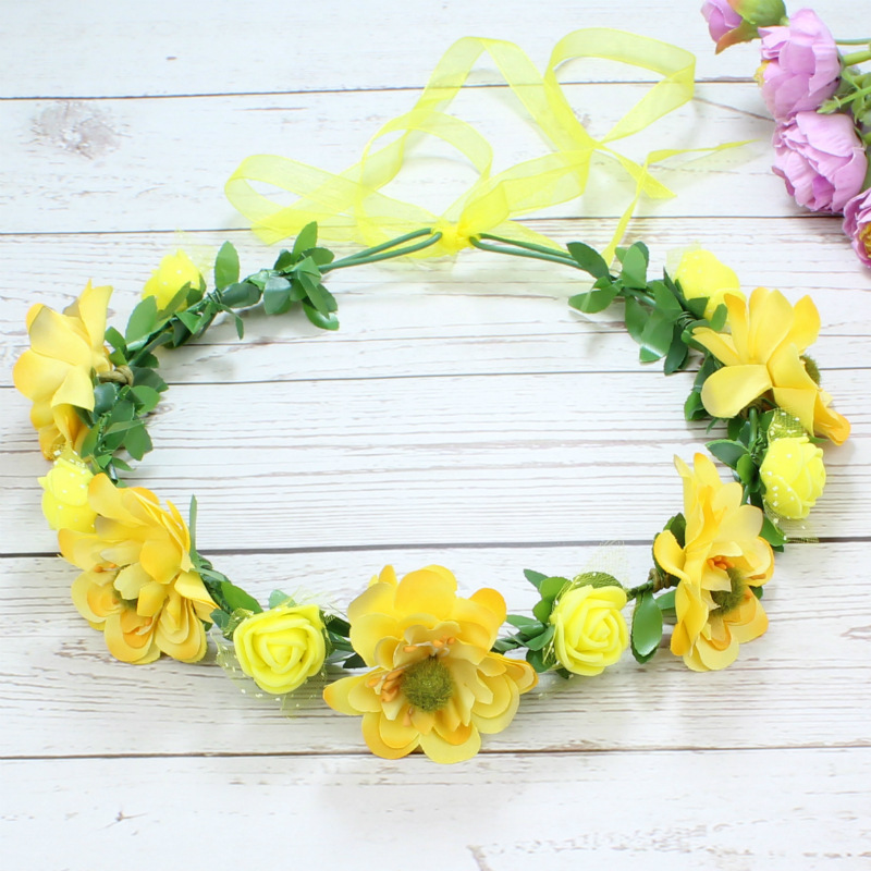 Beaupretty Blumenkränze – 4er Set Mit Blütenkopfschmuck Für Pride, Hochzeit & Parties