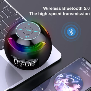 Reloj Despertador Inteligente con Doble <span class=keywords><strong>Alarma</strong></span>, Organizador de Tiempo, Luces Nocturnas Coloridas, Altavoz Inalámbrico Inteligente para Niños, Gran Venta - Product Image 5