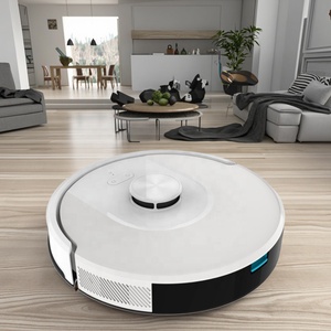 Robot aspirador automático para el hogar y el hotel, último diseño de 2000Pa, limpieza inteligente de suelos, fregona de barrido, aplicación Wi-Fi, 2600mAh - Product Image 2