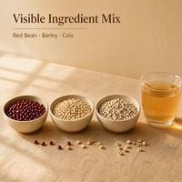Sachets de thé détoxifiant aux haricots rouges et à l'orge pour l'élimination de l'humidité 150g/sachet Vente en gros Fabricant