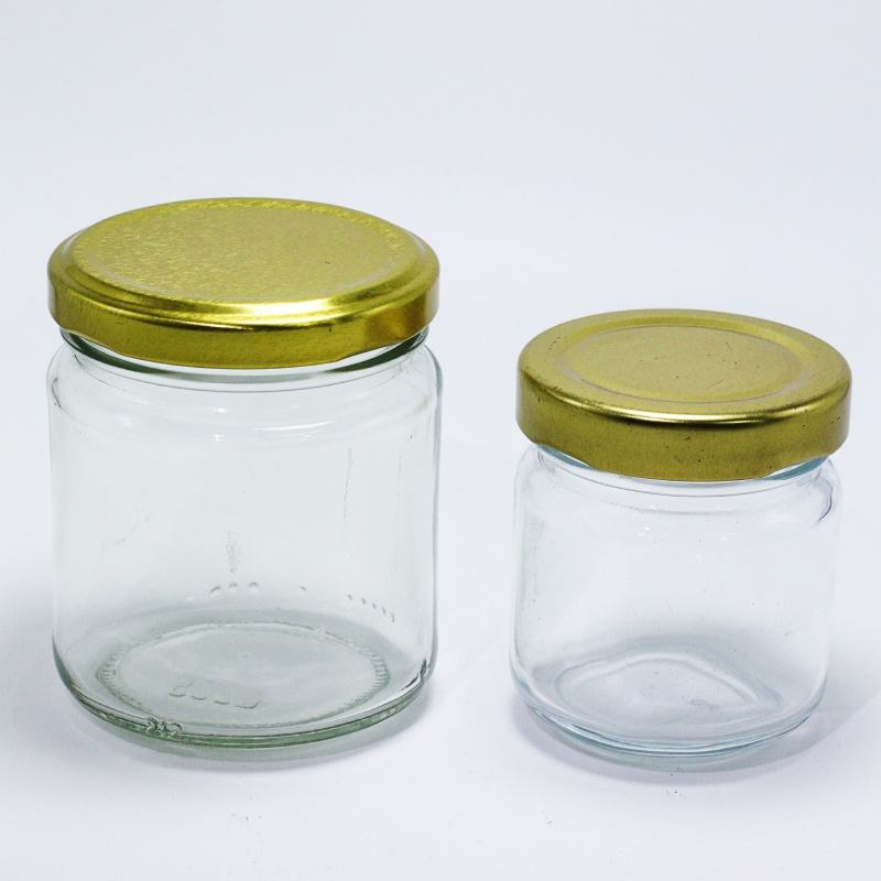 Round honey jar