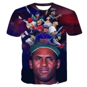 Spedizione Gratuita American Legend Roberto Clemente U.S. Baseball Uranus N. Maglietta Jersey 21 Lavorata a Maglia e Uncinetto, Design Casual Semplice - Product Image 6