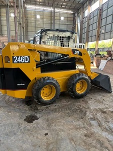รถตักล้อยางแคตเตอร์พิลลาร์ CAT 246D มือสอง ได้รับการรับรองมาตรฐาน CE พร้อมเครื่องยนต์ดีเซลคัมมินส์ - Product Image 6