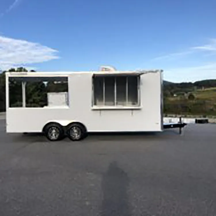 Neues Angebot Hochwertiger Custom Mobile Catering Trailer Food Truck für alle Arten von Food Catering