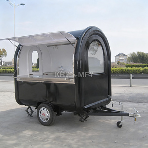Chariot utilitaire multifonctionnel 2025 pour la vente de nourriture, chariot à pizza, camion à snacks, chariot à bubble tea, remorque de vente ambulante - Product Image 6