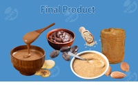 Meilleur Service, Prix Bas : Machine à Beurre de Cacahuète, Broyeur Colloïdal pour Cacao, Amandes, Sésame, Noix de Cajou, Machine à Moudre les Noix