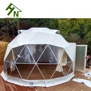 6m ronde metalen tuinhuisje/luxe camping ronde geodetische koepel tent te koop - Product Image 3
