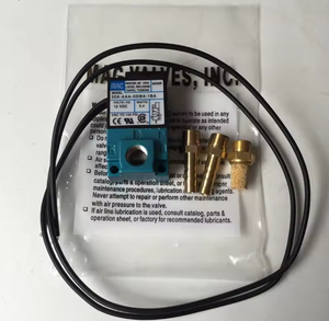 Высококачественный электромагнитный клапан с 3 портами 12 В MAC, электромагнитный клапан 35A-AAA-DDBA-1BA, 5,4 Вт с латунными наборами - Product Image 3