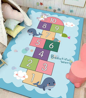 Washable Rug High Quality Custom Cute Design Kids Carpet Children Carpet