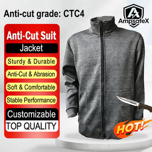 Ropa de Seguridad de Alta Calidad Resistente a Cortes y Puñaladas, Diseño de Cremallera Personalizable, Venta al Por Mayor Directa de Fábrica a Bajo Precio - Product Image 1