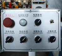 Machine à chanfreiner hydraulique semi-automatique à tête unique pour tubes ronds en acier, avec commandes à boutons simples et utilisation facile