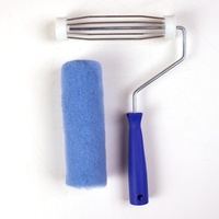 Brosse à Rouleau en Polyester de 7 Pouces pour Peinture au Latex Outil de Revêtement, DIY Sans Angle Mort, OEM Personnalisable