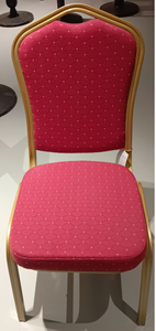 Silla de Bar Moderna con Estructura Metálica Rosa, Diseño Estable, Construcción Duradera y Ecológica para Uso Doméstico y Comercial - Product Image 3
