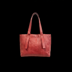 Bolso de hombro plisado, bolso de gran capacidad con cierre de cremallera, portátil, para compras, viajes, uso diario - Product Image 1