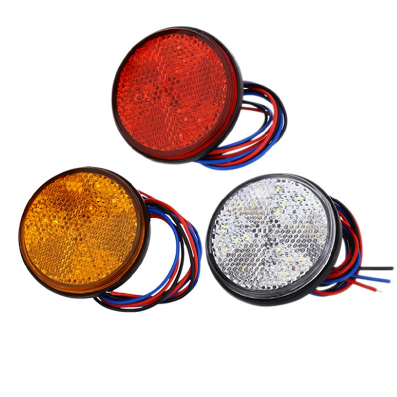 Universal Retro 12v Motorcycle LED Tail Light Rear Tail Brake - View #12
