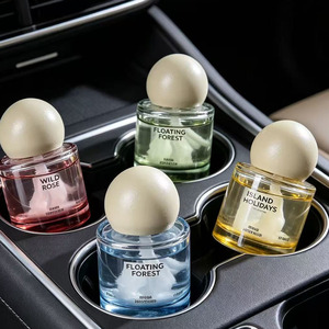 Eco-friendly Glass Ball Modern <strong>Car</strong> Air Freshener Natural Evaporation for Auto RV SUV Truck Interior Odor Removal Daily Driving - Product Image 2