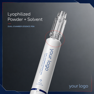 Stylo cosmétique clinique nouvelle génération, conception à 2 compartiments, mélange au besoin, utilisation facile, application précise, stylo à double compartiment pour essence - Product Image 3