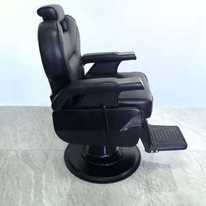 Silla de Barbero Hidráulica Antigua de Alta Resistencia al por Mayor, Muebles de Salón Contemporáneos de Cuero PU, Juego de Muebles de Salón de Lujo 70 - Product Image 3