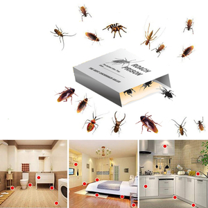 Trampas desechables no tóxicas para pegamento de cucarachas, insectos, hormigas, cucarachas, insectos, prisión, Control de plagas, asesino para <span class=keywords><strong>moscas</strong></span> y cucarachas - Product Image 3