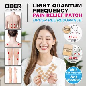 Patch analgésique hypoallergénique de qualité médicale 3M à fréquence quantique lumineuse, sans médicament, pour soulager les douleurs dorsales - Product Image 4