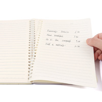 Foska School Supplies Ein Thema verpackt Notizbuch Buntes Hardcover Spiral gebundenes A5-Kompositionsbuch für Kinder