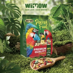 WIMOW Nourriture pour perroquets Graines de tournesol Cacahuètes Piment Riche en protéines 2kg Pour grands perroquets Fabricant OEM Marque privée - Product Image 1