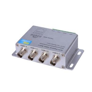 Transmisor de <span class=keywords><strong>Video</strong></span> <span class=keywords><strong>Balun</strong></span> Pasivo de 4 Canales para CCTV, <span class=keywords><strong>Video</strong></span> <span class=keywords><strong>Balun</strong></span> UTP de 4 Canales, BNC a UTP <span class=keywords><strong>RJ45</strong></span> para Cámara DVR - Product Image 5