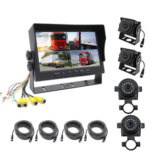 24v 360 degree ahd truck camera system surround view truck dvr 4 camera system truck security camera
