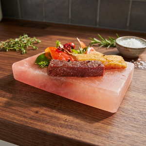 Meilleures ventes : Pierre à cuisiner en sel rose de l'Himalaya naturel raffiné de haute qualité, support en acier inoxydable de qualité supérieure, Pakistan - Product Image 1