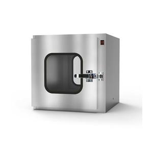 Fenêtres de transfert propres à économie d'énergie en acier inoxydable à <span class=keywords><strong>double</strong></span> porte carrée de 800mm pour les ateliers alimentaires et les hôpitaux - Product Image 4